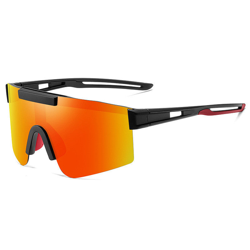 Trendy Large Frame Outdoor Cycling polarized Sunglasses