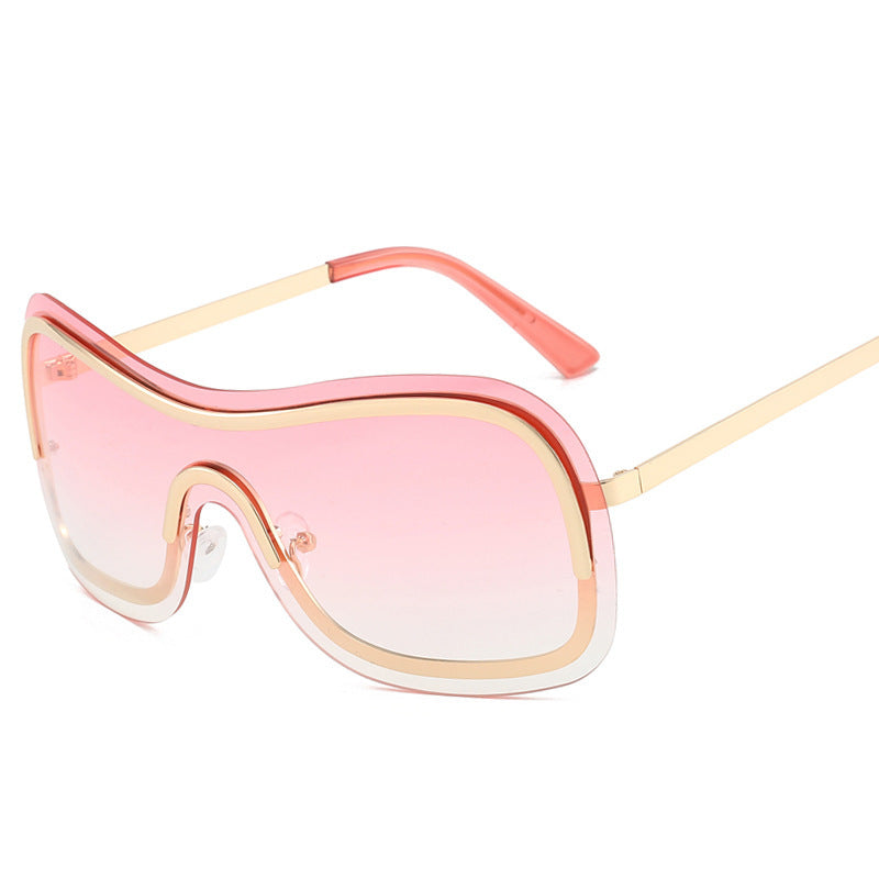 Women's Fashionable Metal Street Sunglasses